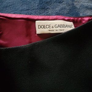 Dolce & Gabbana Black Miniskirt - SZ 42